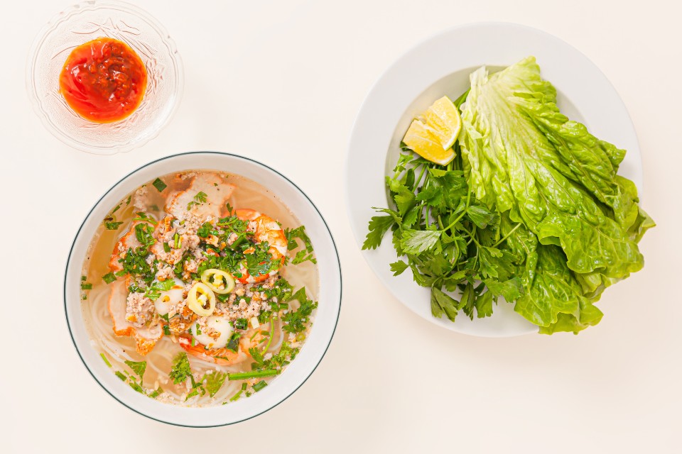 Vietnamese Rice Noodle Soup