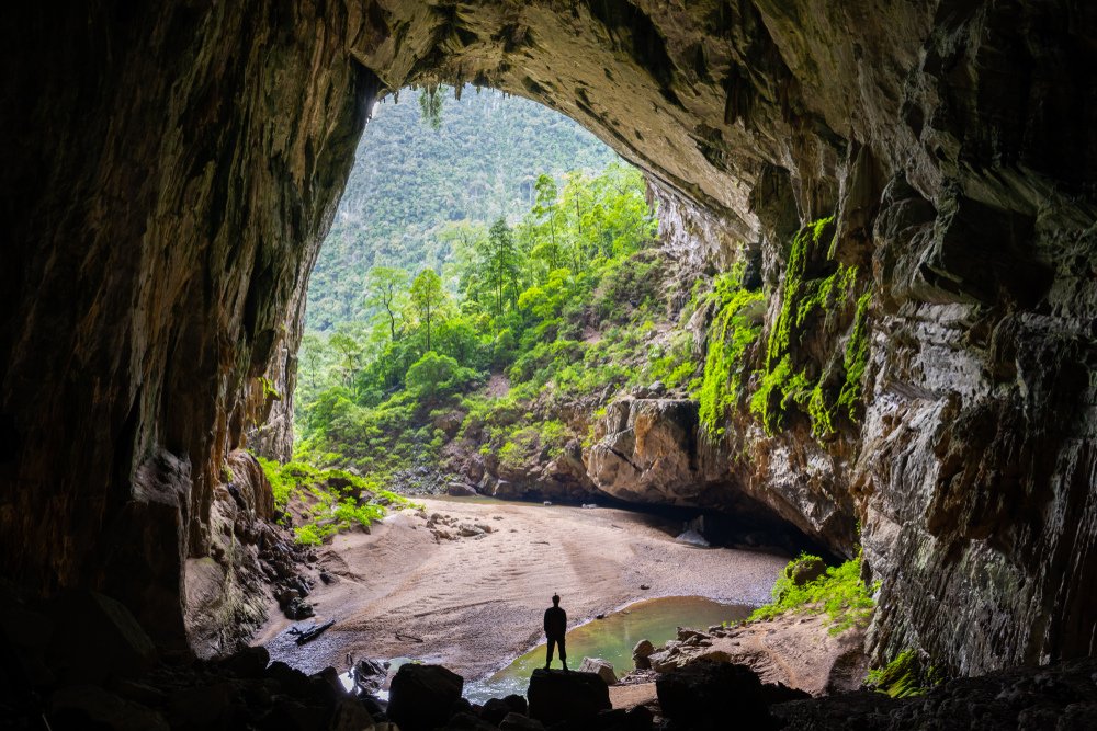 Entrance of Son Doong Cave
